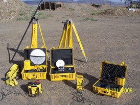 Survey Equipment Kit - Includes 5800 GPS Rover Kit, 5700 Base RTK 1-460 MHZ, Base Radio, Color TSCe Data Collector, 2.0 M Carbon Fibre Range with Bipod.