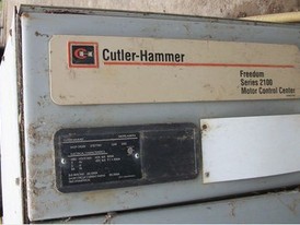 Cutler Hammer MCC Section. 480 Volt. 600 Amp Vertical and Horizontal Boss