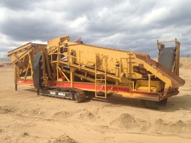 6 x 16 CEC 2 Deck Track Mounted Screener for Sale