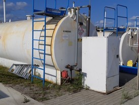 24,100 Liter Fuel Storage Tank