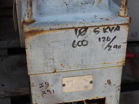 5 KVA 600 - 115/230 C.G.E. Electric Transformers for Sale