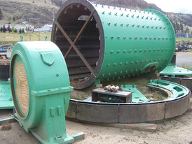 9.5 ft x 14 ft. Long Allis Chalmers Ball Mill for Sale