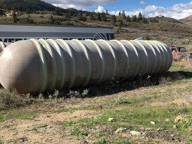 10,000 Gallon Fiberglass Storage Tank