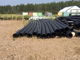 HDPE 14.875 in. Poly Pipe