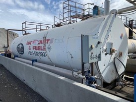 10,000 Gallon Skidded Fuel Tank
