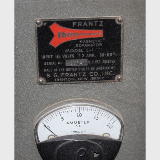 Frantz Laboratory Separator supplier worldwide Used Frantz L