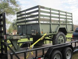 Military 6.5 ft. x 9 ft. Utility Trailer
