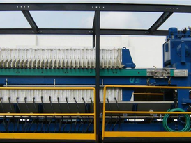 1200-45-40mm-50 Containerized Mobile Filter Press System