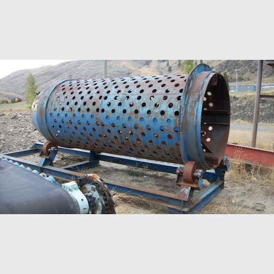 Punch plate trommels sold by Savona Equipment are used in recycling