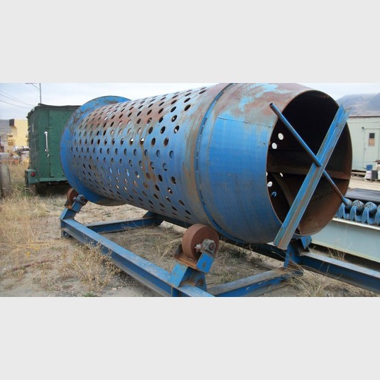 Punch plate trommels sold by Savona Equipment are used in recycling