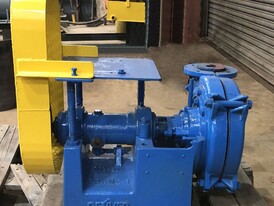 Used Denver SRL Slurry Pump. 1.5 in. x 1.25 in. Supplied with Electric Motor.
