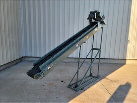 8 in. x 10 ft. 8 in. Incline Cleated Belt Conveyor