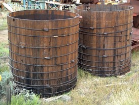 3900 Gallon Wood Storage Tank
