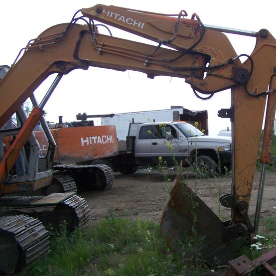 Hitachi EX60 Excavator Offset Boom | Used Hitachi EX60 Excavator Offset