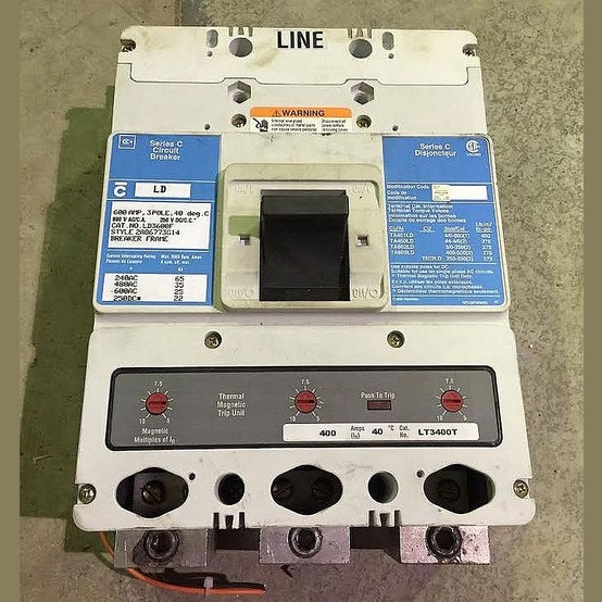 Used 600A 3 Pole Breaker For Sale Cutler Hammer Breaker Supplier