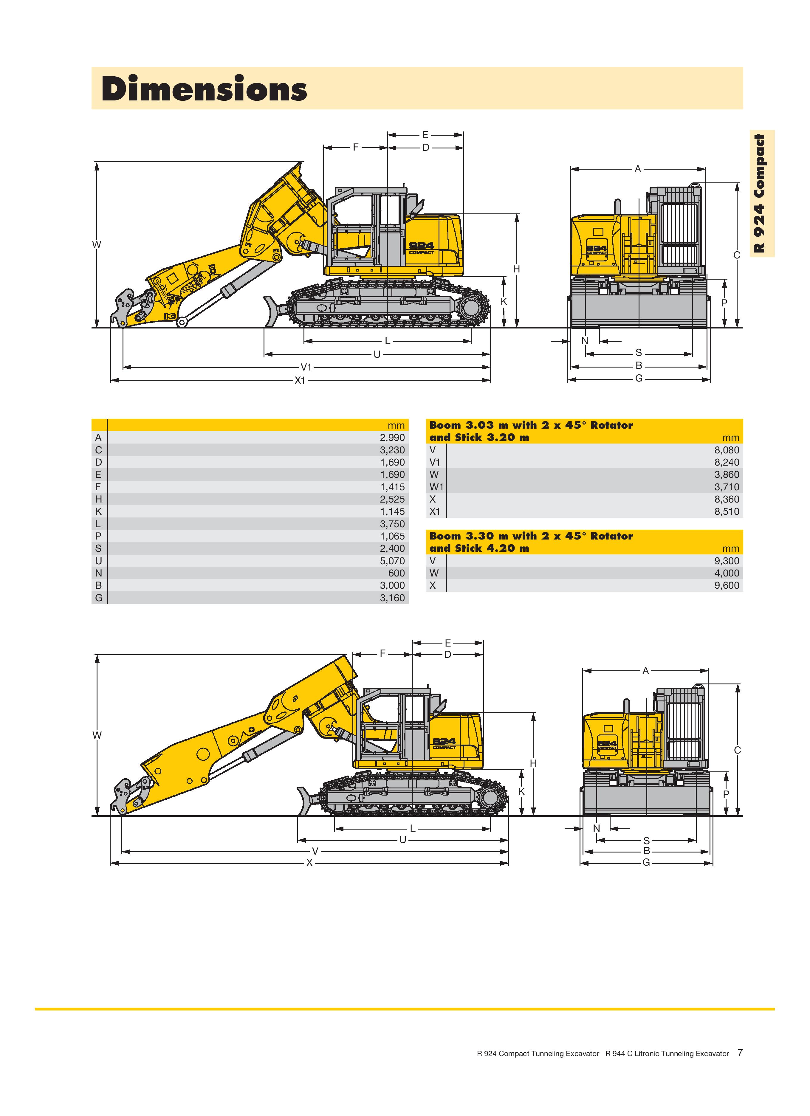 Liebherr Tunneling Excavator Supplier Worldwide Used R924 Tunneling