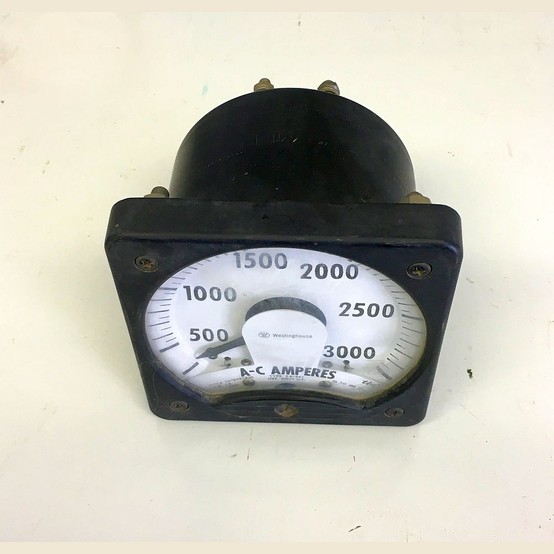 Used Westinghouse 03000 Amp Analog Ammeter For Sale