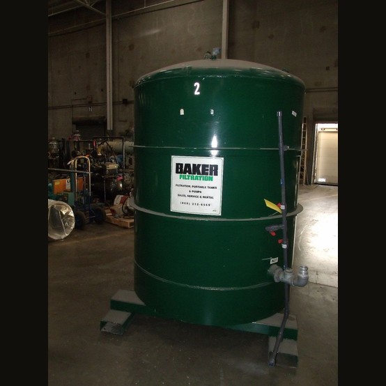 Baker Metal Filtering Tank Supplier Worldwide Used Baker 1300 Gallon