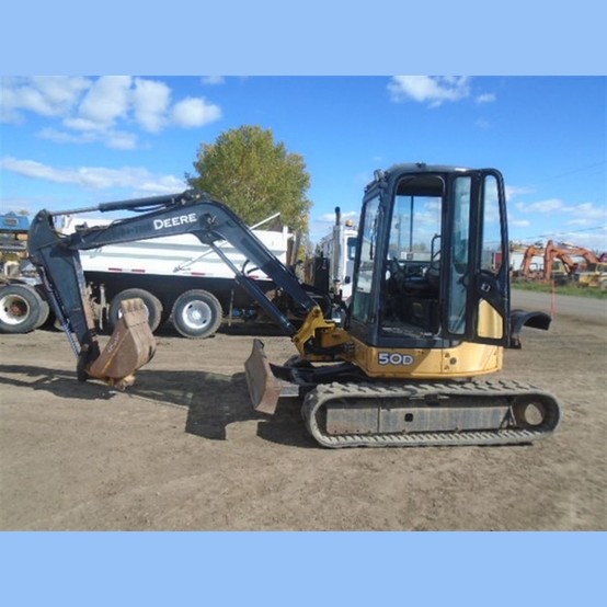 2007 John Deere 50D Mini Excavator for sale used 2007 John Deere 50D