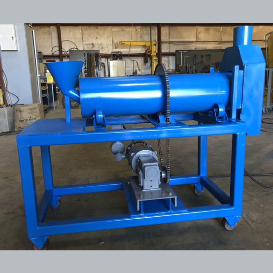 Used 8 inch x 36 inch rotary dryer for sale Lab size rotary dryer