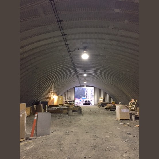40 ft. x 100 ft. Steel Quonset Hut