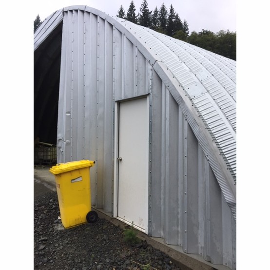 40 ft. x 100 ft. Steel Quonset Hut