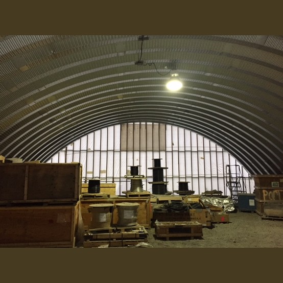 40 ft. x 25 ft. Steel Quonset Hut
