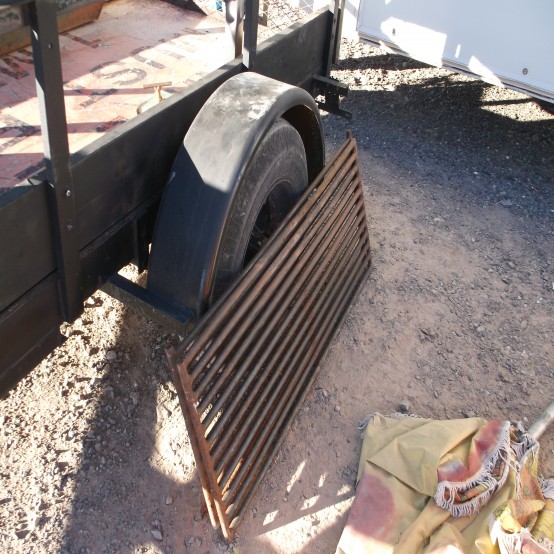 4ft. 7in. wide x 5ft. 10in. long Hopper Shaker Deck