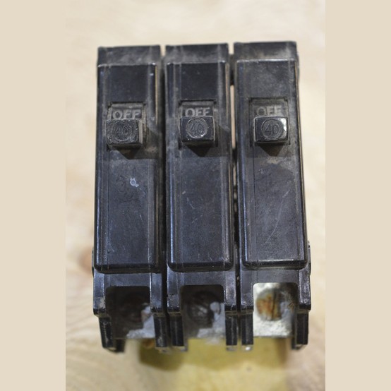 Sylvania 3 Pole 40 Amp Breaker
