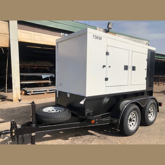 John Deere 75 kW 277/480 Volt Diesel Generator