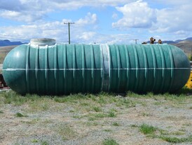 10,000 Gallon Fiberglass Tank