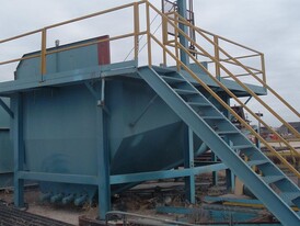 CS 25 yd³ Sludge Feed Hopper