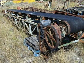 18 in x 22 ft Truss Feed Conveyor