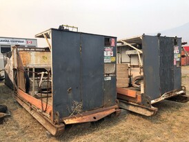 (4) Diamond Drill Skid Shack Work Platforms