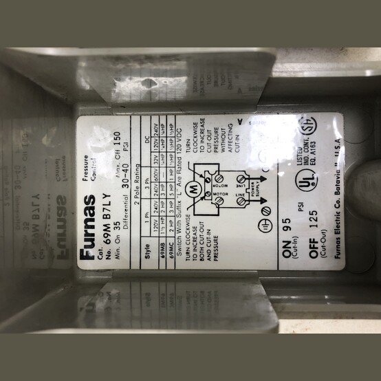 Furnas Pressure Control