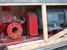 Peerless Split Case Fire Pump