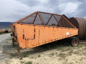 Portable 14ft x 9ft Grizzly Screen Hopper