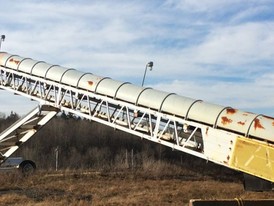 Hoover 24 in x 120 ft Radial Stacking Conveyor