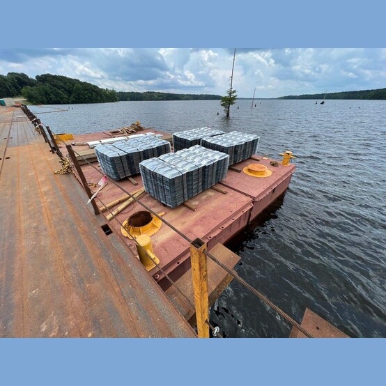 Shugart 40ft x10ft x 5ft Sectional Barges
