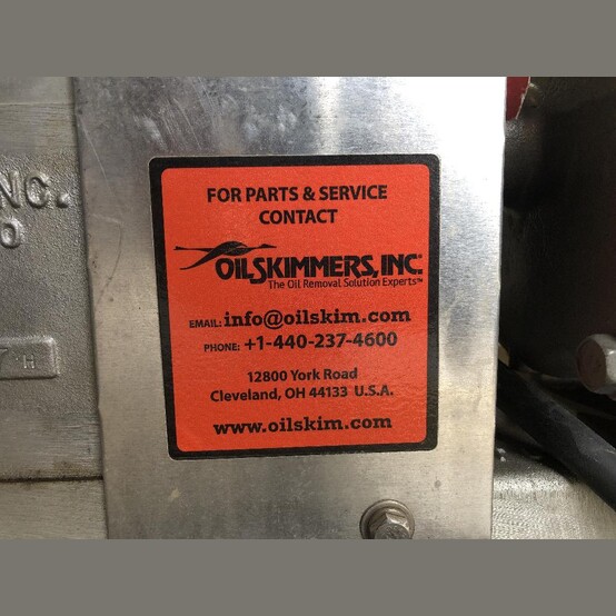 Oil Skimmer Inc. 5HBrill Oil Skimmer