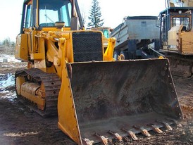 John Deere JD755 Crawler Track Loader