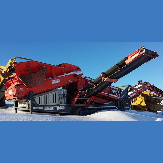 Sandvik Scalping Screen Supplier Worldwide Used Sandvik QE440 For Sale
