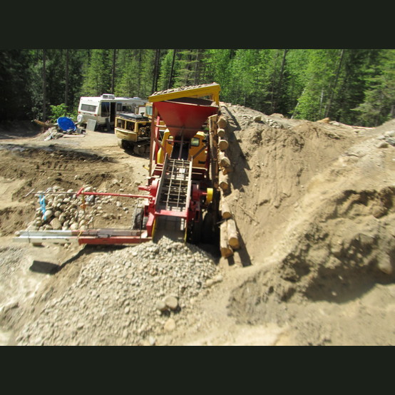 Used 20 to 60 Yard Mobile Wash Plant For Sale Custom Built Gold Wash