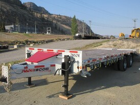 25ft Galvanized Tandem-Axle Dually Trailer