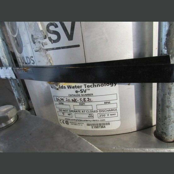 Goulds eSV Vertical Turbine Pump