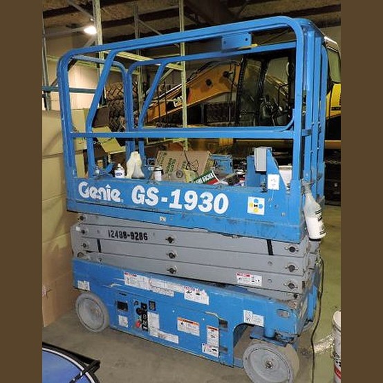 Used 2008 Genie GS1930 Scissor Lift For Sale Genie Aerial Work