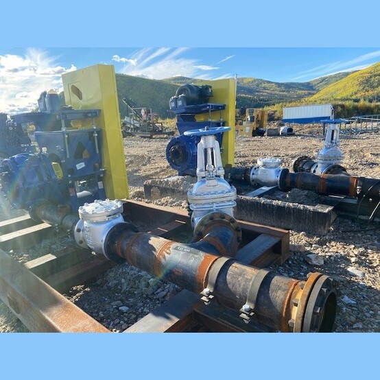 8x6 KSB GIW 150HP Slurry Pump
