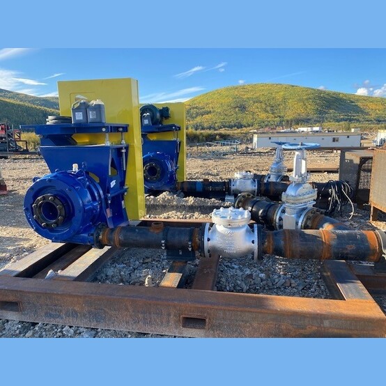 8x6 KSB GIW 150HP Slurry Pump
