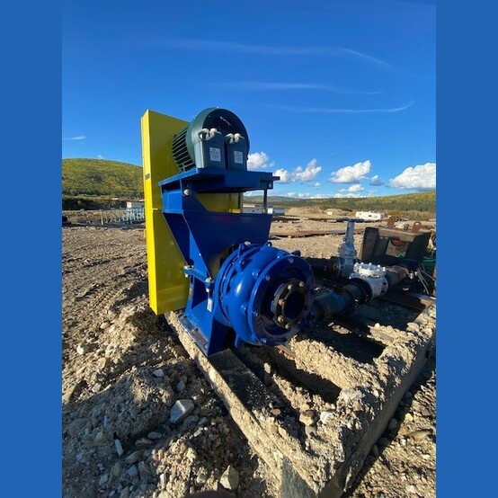 8x6 KSB GIW 150HP Slurry Pump
