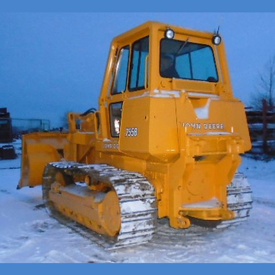 John Deere Crawler Loader Supplier Worldwide Used JD 755B Crawler